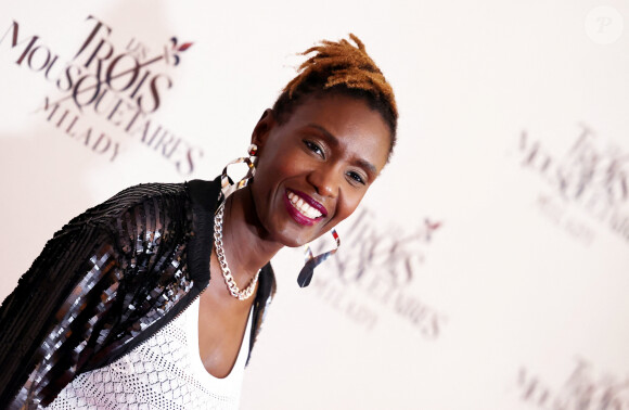 Rokhaya Diallo - Première du film "Les Trois Mousquetaires: Milady" au Grand Rex à Paris le 10 décembre 2023. © Coadic Guirec - Dominique Jacovides /Bestimage 