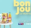 Depuis janvier, TF1 diffuse "Bonjour !" chaque matin
Affiche promotionnelle de "Bonjour !", la matinale de TF1