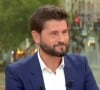 Christophe Beaugrand se lâche en plein direct dans "Bonjour !" sur TF1
Christophe Beaugrand sur le plateau de "Bonjour !"