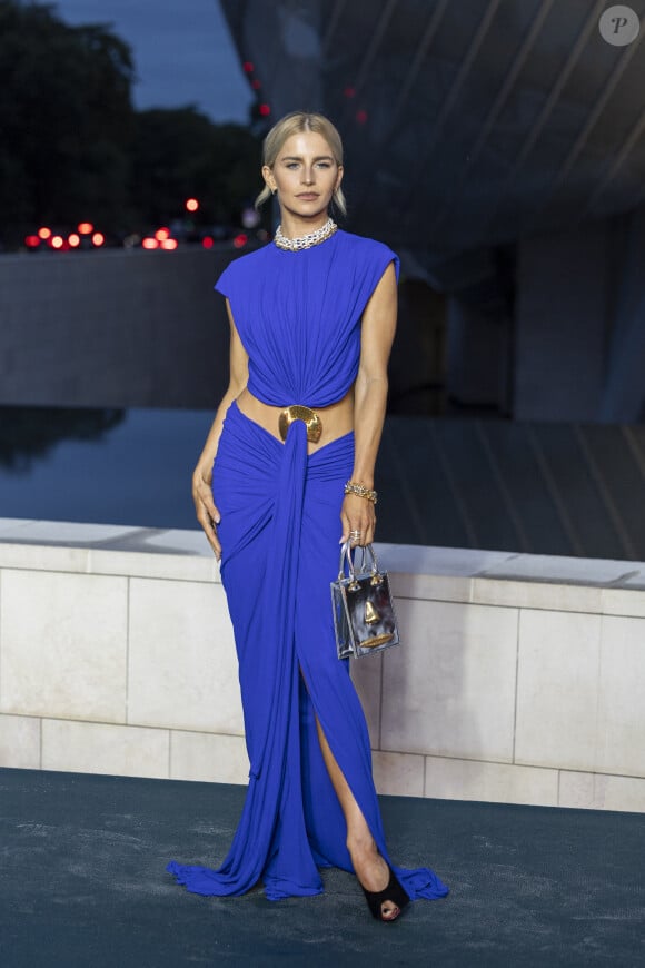 Caroline Daur - Photocall du dîner "Prelude pour les JO" à la Fondation Vuitton à Paris, France, le 25 juillet 2024. © Olivier Borde/Bestimage 