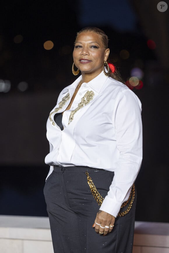 Queen Latifah - Photocall du dîner "Prelude pour les JO" à la Fondation Vuitton à Paris, France, le 25 juillet 2024. © Olivier Borde/Bestimage 