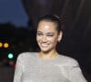 Le couple a croisé l'ex du basketteur, Alizé Lim
Alizé Lim - Photocall du dîner "Prelude pour les JO" à la Fondation Vuitton à Paris, France, le 25 juillet 2024. © Olivier Borde/Bestimage 