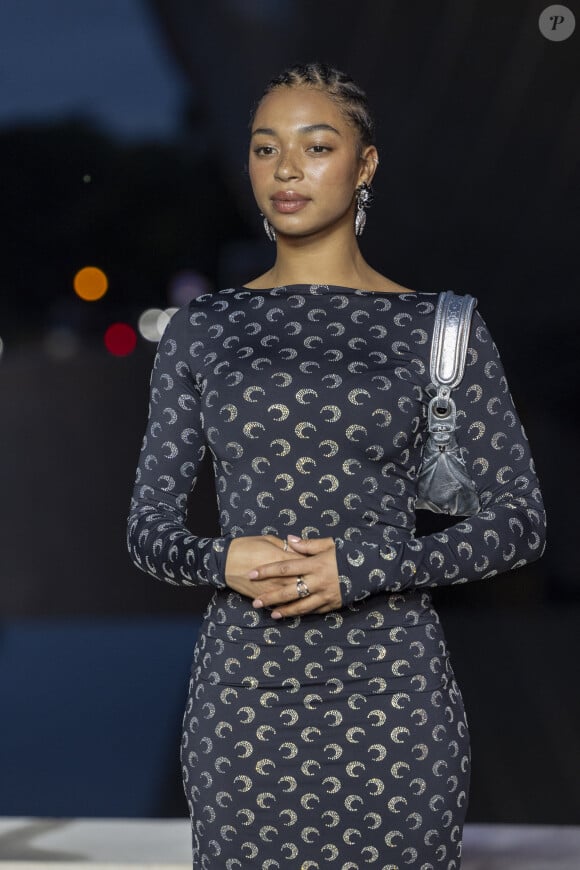 Manon Bresch - Photocall du dîner "Prelude pour les JO" à la Fondation Vuitton à Paris, France, le 25 juillet 2024. © Olivier Borde/Bestimage 