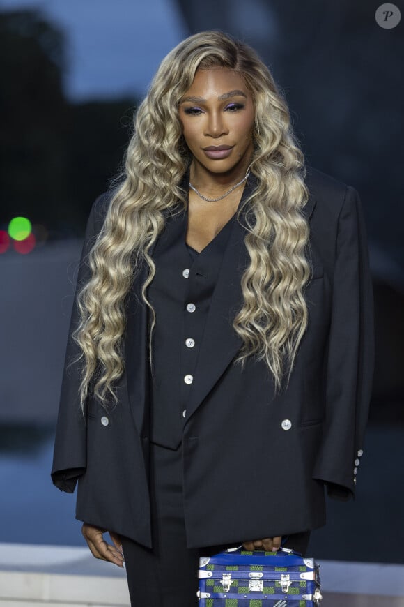 Serena Williams - Photocall du dîner "Prelude pour les JO" à la Fondation Vuitton à Paris, France, le 25 juillet 2024. © Olivier Borde/Bestimage 