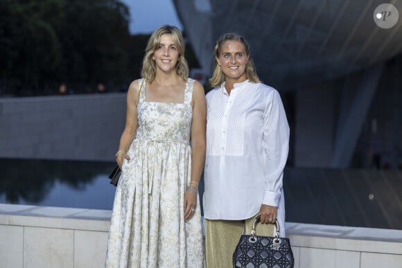 Pauline Deroulede - Photocall du dîner "Prelude pour les JO" à la Fondation Vuitton à Paris, France, le 25 juillet 2024. © Olivier Borde/Bestimage 