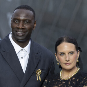 Omar Sy et sa femme Helene ont eux aussi fait le déplacement
Omar Sy et sa femme Helene (bijoux Tasaki) - Photocall du dîner "Prelude pour les JO" à la Fondation Vuitton à Paris, France, le 25 juillet 2024. © Olivier Borde/Bestimage 