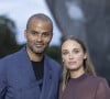 A l'image de Tony Parker avec sa compagne Agathe Teyssier
Tony Parker avec sa compagne Agathe Teyssier - Photocall du dîner "Prelude pour les JO" à la Fondation Vuitton à Paris, France, le 25 juillet 2024. © Olivier Borde/Bestimage 