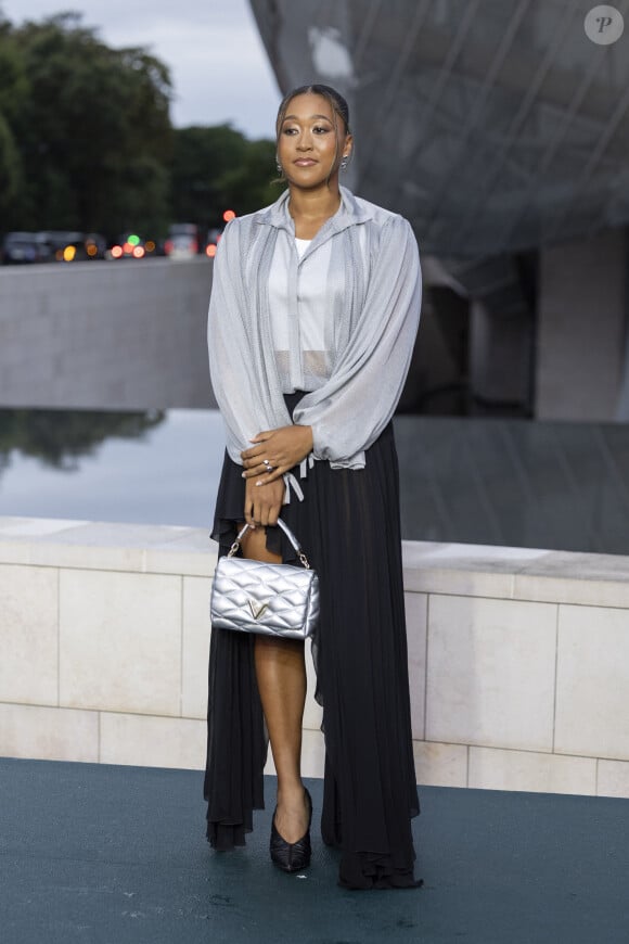 Naomi Osaka - Photocall du dîner "Prelude pour les JO" à la Fondation Vuitton à Paris, France, le 25 juillet 2024. © Olivier Borde/Bestimage 