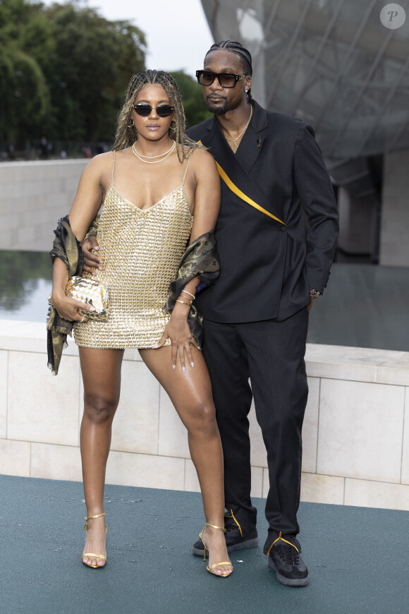 Bianca Winslow, Lanny Smith - Photocall du dîner "Prelude pour les JO" à la Fondation Vuitton à Paris, France, le 25 juillet 2024. © Olivier Borde/Bestimage 