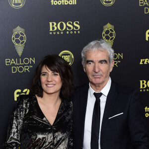 Estelle Denis et Raymond Domenech - Cérémonie du Ballon d'Or 2019 à Paris le 2 décembre 2019. © JB Autissier/Panoramic/Bestimage