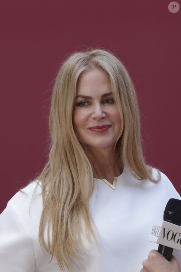 A rappeler que le groupe a été désigné pour être le chronométreur officiel des Jeux Olympiques et Paralympiques de Paris 2024. 
Nicole Kidman (ambassadrice Omega) - Soirée "Her Time" à l'Omega House Paris, Hôtel de Poulpry, Maison des Polytechniciens, à l'occasion des Jeux Olympiques de Paris (JO 2024) le 29 juillet 2024. Omega est le chronométreur officiel des Jeux Olympiques et Paralympiques de Paris 2024. © Jack Tribeca / Bestimage 