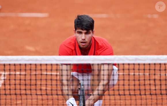 Rafael Nadal et Carlos Alcaraz battent T. Griekspoor et W. Koolhof dans le tournoi olympique de tennis à Paris le 30 Juillet 2024 © Jacovides - Perusseau / Bestimage