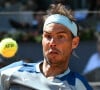 Il s'est incliné face à son grand rival Novak Djokovic
Carlos Alcaraz bat Rafael Nadal (6-2, 1-6, 6-3) lors du tournoi Masters 1000 de Madrid le 6 mai 2022