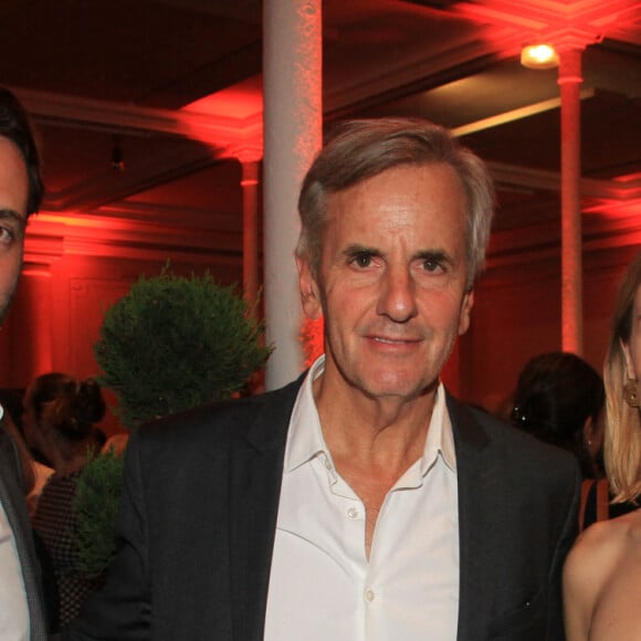 Ana Girardot (Présidente de la soirée) et son mari Oscar Louveau, Bernard de La Villardière - Soirée de Gala "Enfance Majuscule" au profit de l'enfance maltraitée à la Salle Gaveau à Paris le 19 juin 2023. © Philippe Baldini/Bestimage