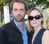 Avant de divorcer 
Exclusif - Ana Girardot et son mari Oscar à la soirée Jardin Secret sur le rooftop de l'hôtel The Peninsula Paris le 7 juin 2023.