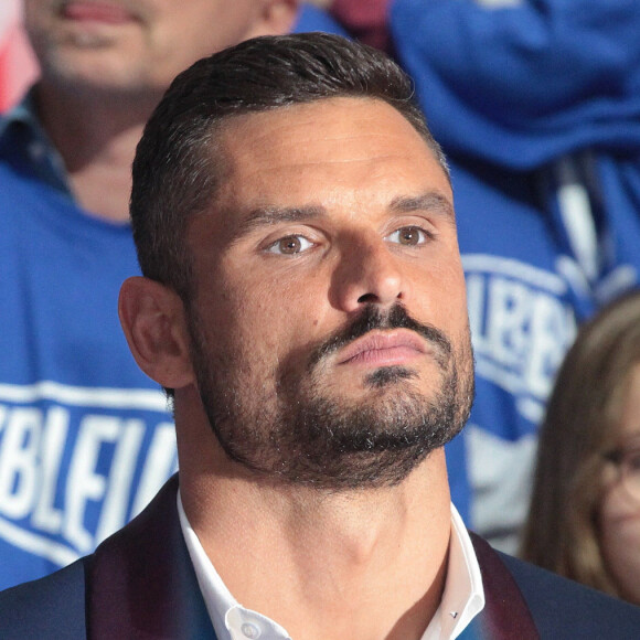 Florent Manaudou va disputer la finale du 50 m nage libre 

Les porte-drapeaux pour les Jeux Olympiques et Paralympiques de Paris au Journal télévisé de France 2 en présence de Florent Manaudou à Paris, France. © Jonathan Rebboah /Panoramic/Bestimage