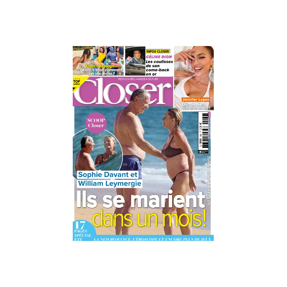 Couverture de "Closer" du vendredi 2 août 2024