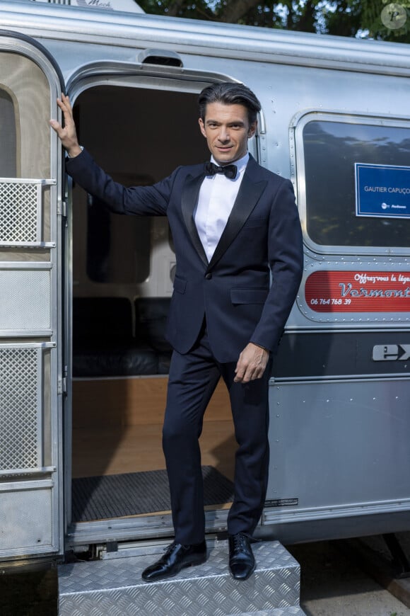 Exclusif - Gautier Capuçon - Backstage de l'enregistrement de l'émission "Le concert de Paris" à la Tour Eiffel pour le 14 Juillet à Paris © Pierre Perusseau-Tiziano da Silva / Bestimage 