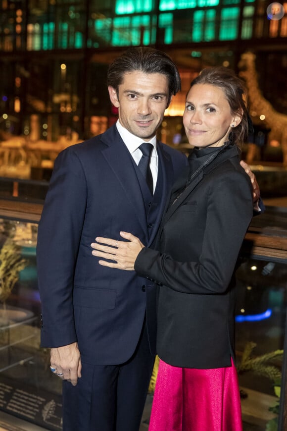 Un superbe moment capturé sans doute par la femme du musicien avec lequel il s'est marié en septembre 2007.
Exclusif - Gautier Capuçon et sa femme Delphine - Dîner de Gala Biodiversité en Danger, Ocean par le Museum National d'Histoire Naturelle à la Grande Galerie de l'Evolution à Paris, le 5 novembre 2019. © Olivier Borde/Bestimage