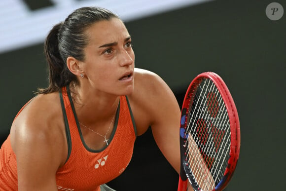 Caroline Garcia - La Française C.Garcia éliminée par l'Américaine S.Kenin (6 - 3, 6 - 3) lors des Internationaux de France de Tennis de Roland Garros 2024, le 29 mai 2024. © Michael Baucher / Panoramic / Bestimage 