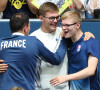 À seulement 17 ans, Félix Lebrun vient de remporter une médaille de bronze lors des Jeux Olympiques de Paris 2024.
Felix et Alexis Lebrun aux JO Paris 2024 / Photo by Liu Xu/Xinhua/ABACAPRESS.COM