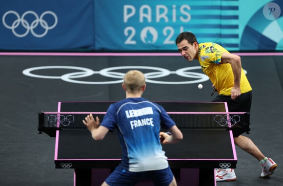 Felix Lebrun aux JO Paris 2024 Photo by Liu Xu/Xinhua/ABACAPRESS.COM