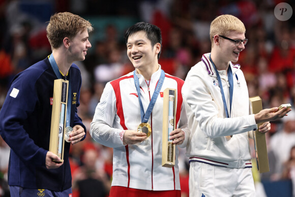 Felix Lebrun aux JO Paris 2024 Photo by Xinhua/ABACAPRESS.COM/Wang Dongzhen)