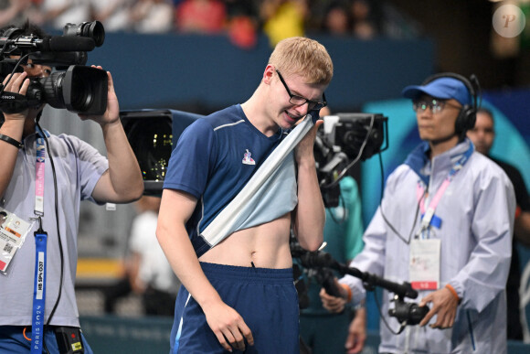 Après sa victoire, Félix Lebrun a reçu des tonnes de messages d'encouragements sur X, notamment un deGabriel Attal qui a tenté une plaisanterie sur la victoire du champion.
Felix Lebrun aux JO Paris 2024 Photo by Anthony Bibard/FEP/Icon Sport/ABACAPRESS.COM