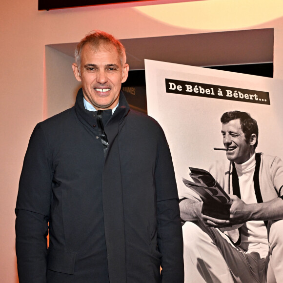 Exclusif - Paul Belmondo a inauguré le cinéma Jean-Paul Belmondo, situé au 16 place Garibaldi à Nice, le 25 novembre 2023.  © Bruno Bebert/Bestimage 