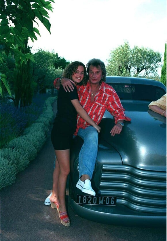 Johnny Hallyday et Laeticia, quelques mois après leur rencontre, été 1995 !