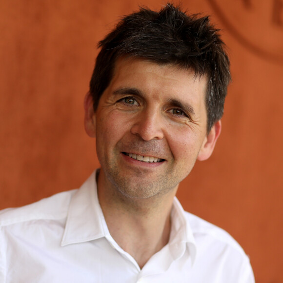 Thomas Sotto - Les célébrités dans le village des Internationaux de France de Tennis de Roland Garros 2019 à Paris, France, le 29 mai 2019 © Jacovides-Moreau/Bestimage 