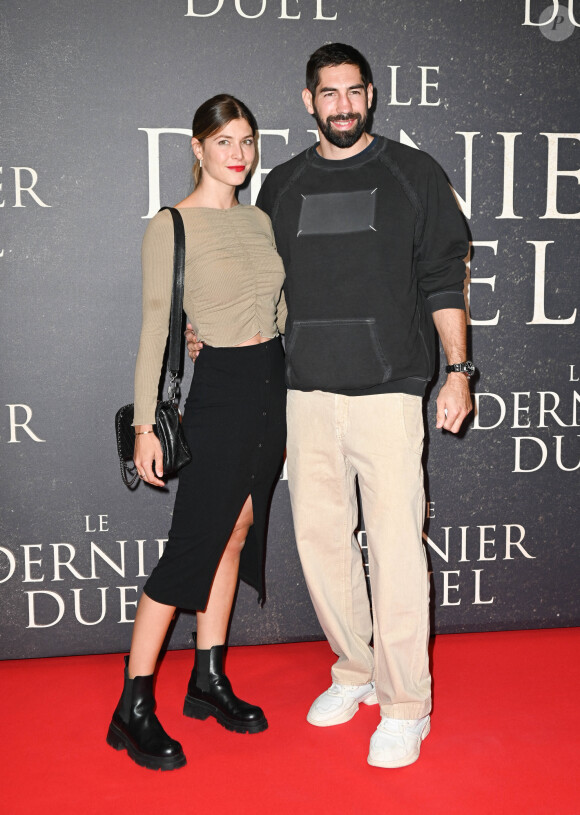 "Tu as voulu prouver au monde entier que TON sport et TA discipline, vous étiez au sommet du monde...", écrit-elle, admirative
 
Nikola Karabatic et sa femme Geraldine Pillet - Avant-première française du film "Le Dernier Duel" au Cinéma Gaumont Champs-Élysées à Paris le 24 septembre 2021. © Coadic Guirec / Bestimage