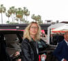 On l'y voit les cheveux très courts comme elle les a rarement portés. 
Alexandra Lamy arrive à l'hôtel Martinez lors du 77ème Festival International du Film de Cannes (14 - 25 mai 2024), le 16 mai 2024.