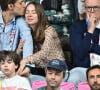 C'est très heureuse que la jeune femme a assisté à plusieurs épreuves des Jeux avec le frère de sa mère mais pas que ! 
Ben-Sylvester Strautmann, Alexandra de Hanovre et le prince Albert de Monaco lors d'une épreuve des Jeux Olympiques de Paris le 9 août 2024.