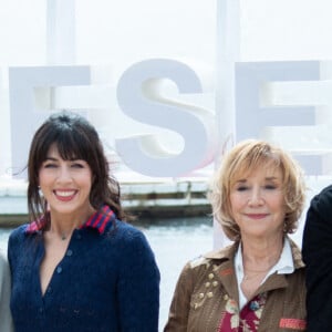 Nolwenn Leroy
Catherine Marchal, Arnaud Binard, Nolwenn Leroy, Marie-Anne Chazel et les producteurs présents au Photocall de "Brocéliande" dans le cadre du 7ème Festival International CannesSeries, le 7 avril 2024. Aurore Marechal/ABACAPRESS.COM