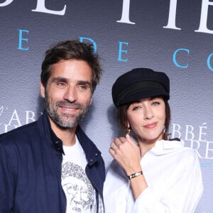 Arnaud Clément et Nolwenn Leroy lors de l'avant-première du film "L'Abbé Pierre - Une vie de combats" au cinéma UGC Normandie à Paris le 10 octobre 2023. © Denis Guignebourg / Bestimage 