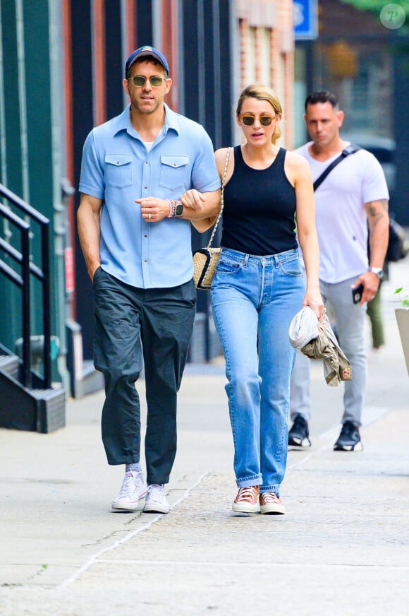 Ryan Reynolds et Blake Lively dans les rues de New York, le 3 juin 2024