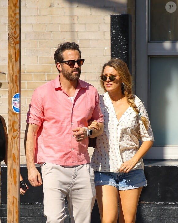 Blake Lively et Ryan Reynolds se baladent à New York le 7 septembre 2023