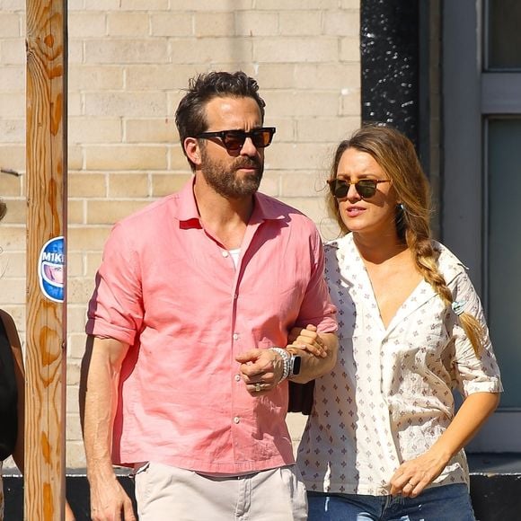 Blake Lively et Ryan Reynolds se baladent à New York le 7 septembre 2023