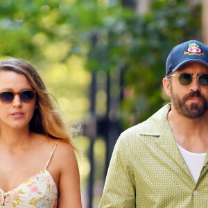 Ryan Reynolds et sa femme Blake Lively se promènent dans les rues de New York le 6 septembre 2023