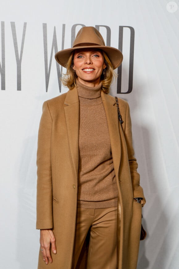 Exclusif - Sylvie Tellier au photocall du défilé Tony Ward Haute Couture Printemps/Été 2024 dans le cadre de la Fashion Week de Paris (PFW), au palais de Tokyo, à Paris, France, le 22 janvier 2024. © Christophe Clovis/Bestimage 