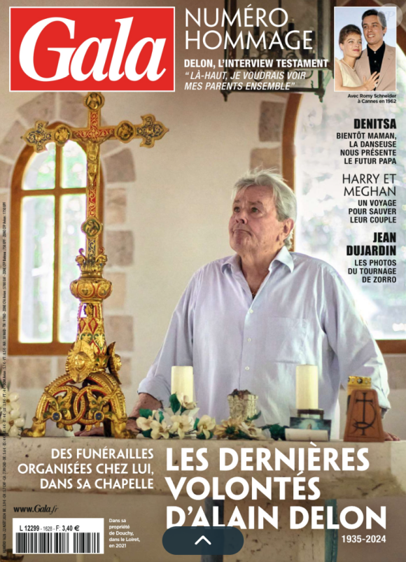 Couverture du magazine Gala paru le jeudi 22 août 2024.