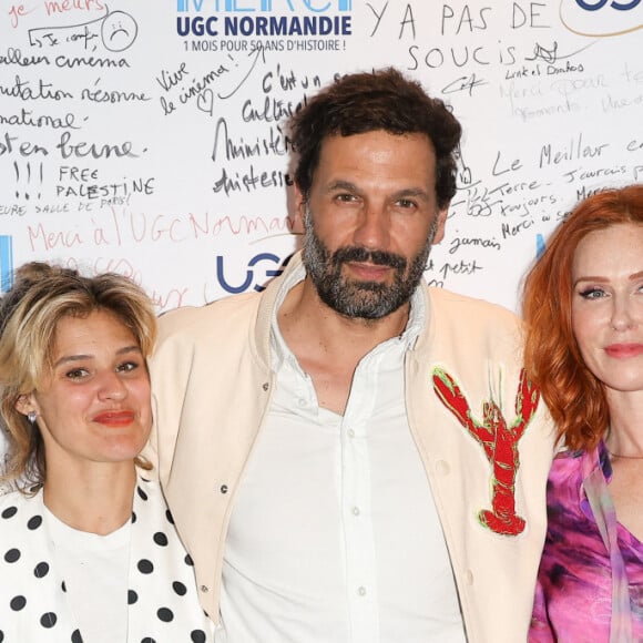 Marie Denarnaud, Mehdi Nebbou, Audrey Fleurot et Thomas Scimeca - Avant premiere de la série TF1 "HPI 4" au cinema UGC Normandie à Paris le 13 mai 2024. © Coadic Guirec/Bestimage