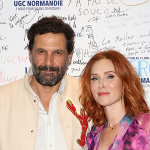 Mehdi Nebbou et Audrey Fleurot - Avant premiere de la série TF1 "HPI 4" au cinema UGC Normandie à Paris le 13 mai 2024. © Coadic Guirec/Bestimage