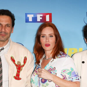 Bérangère McNeese, Mehdi Nebbou, Audrey Fleurot, Jeremy Lewin et Marie Denarnaud - Avant-première des 2 premiers épisodes de la saison 3 de "HPI" à l' UGC Normandie à Paris le 9 mai 2023. © Coadic Guirec/Bestimage