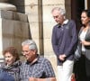 Il explique également qu'on lui a caché l'enterrement de son fils
Jean-Claude Delarue et Hermine de Clermont-Tonnerre - Funerailles de l'avocat Jacques Verges en l'eglise Saint-Thomas d'Aquin a Paris. Le 20 aout 2013