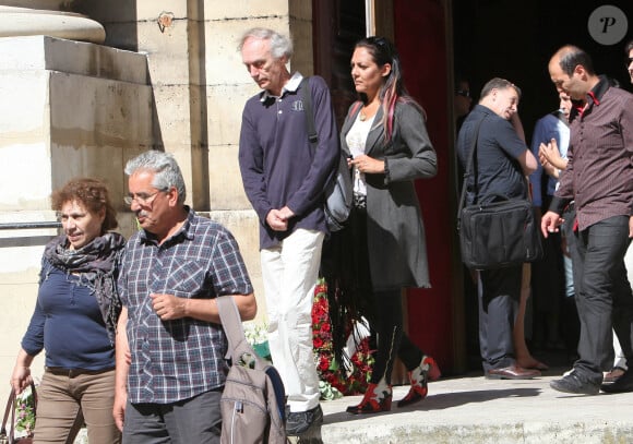 Il explique également qu'on lui a caché l'enterrement de son fils
Jean-Claude Delarue et Hermine de Clermont-Tonnerre - Funerailles de l'avocat Jacques Verges en l'eglise Saint-Thomas d'Aquin a Paris. Le 20 aout 2013