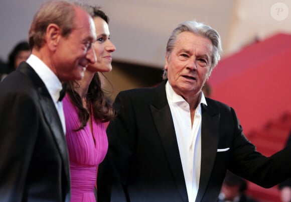 Alain Delon - Hommage a Alain Delon lors du 66eme festival du film de Cannes. Le 25 mai 2013 