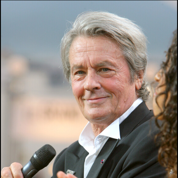 Alain Delon à Cannes.