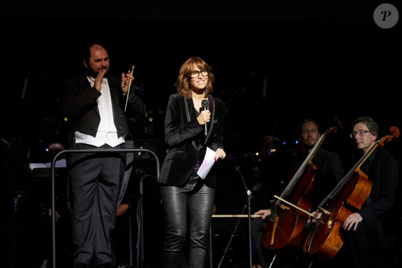 Mais aussi le départ de Candice Mahout pour la matinale de TF1.
Exclusif - Candice Mahout - Scène - Spectacle symphonique Claude Lelouch "D'un film à l'autre" au Palais des Congrès de Paris le 14 novembre 2022. © Moreau / Rindoff / Bestimage